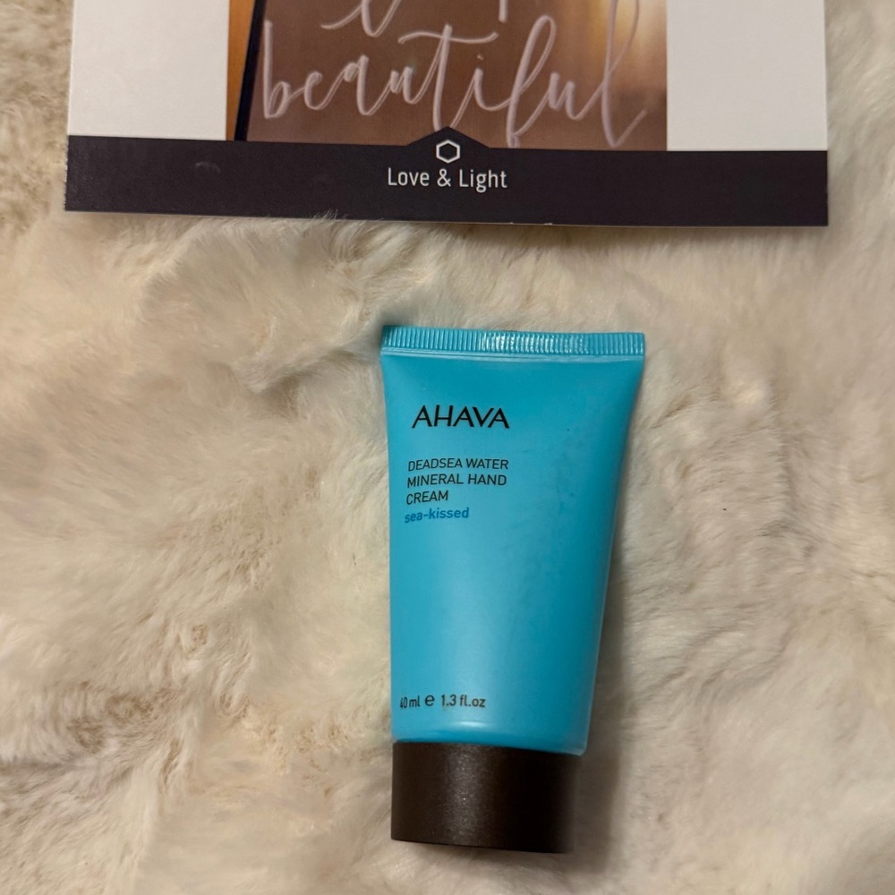 NEW•AHAVA Deadsea Water Mineral Hand Cream- Sea-Kissed